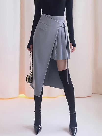 Jupe Asymétrique Élégante – Coupe Moderne & Charme Intemporel
