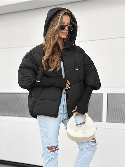 Manteau Rembourré à Capuche – Style Européen & Américain