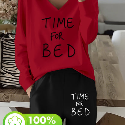 Pyjama Deux Pièces Doux & Confort Absolu – Ensemble Automne/Hiver Respirant