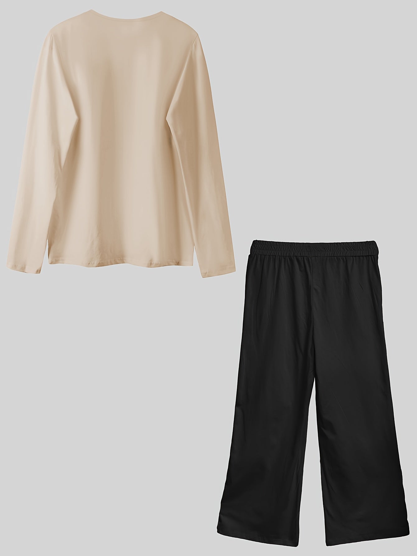 Pyjama Deux Pièces Doux & Confort Absolu – Ensemble Automne/Hiver Respirant