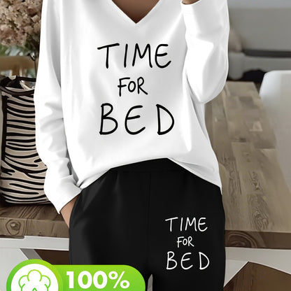 Pyjama Deux Pièces Doux & Confort Absolu – Ensemble Automne/Hiver Respirant