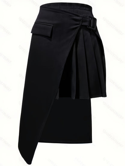 Jupe Asymétrique Élégante – Coupe Moderne & Charme Intemporel