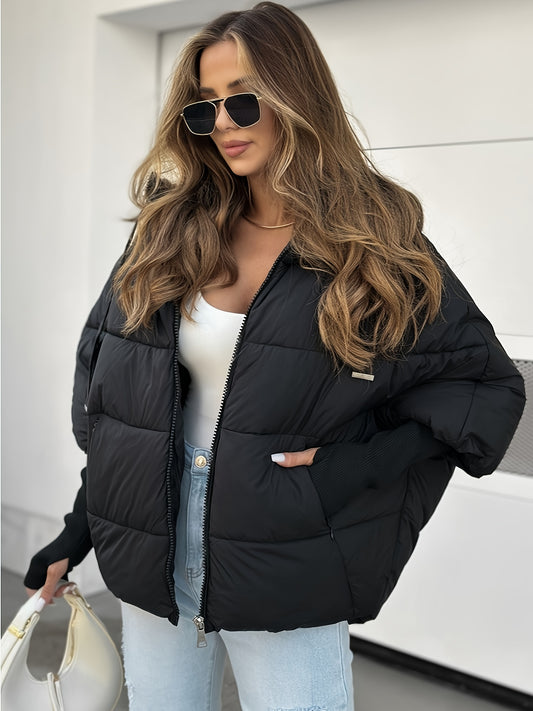 Manteau Rembourré à Capuche – Style Européen & Américain