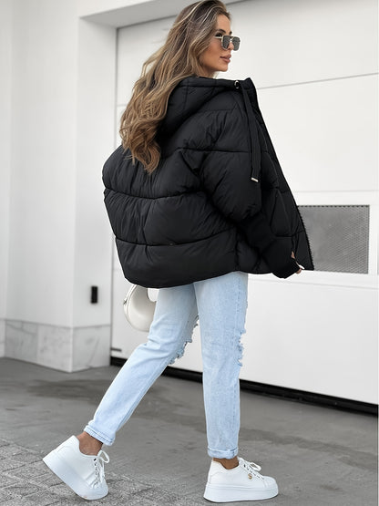 Manteau Rembourré à Capuche – Style Européen & Américain