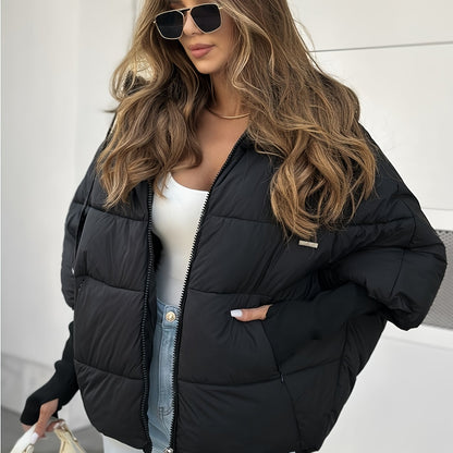 Manteau Rembourré à Capuche – Style Européen & Américain