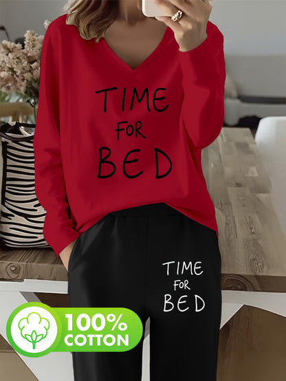 Pyjama Deux Pièces Doux & Confort Absolu – Ensemble Automne/Hiver Respirant