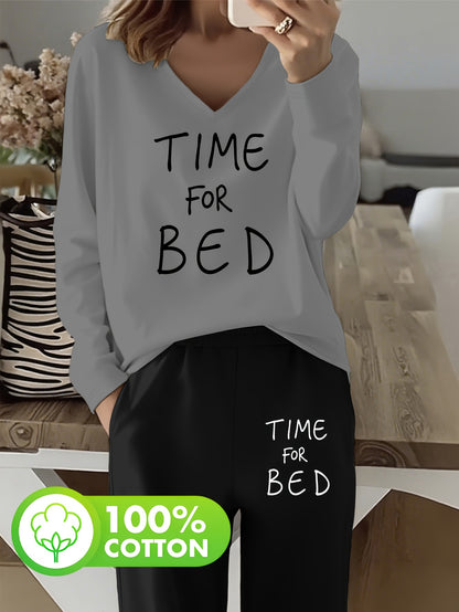 Pyjama Deux Pièces Doux & Confort Absolu – Ensemble Automne/Hiver Respirant