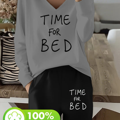 Pyjama Deux Pièces Doux & Confort Absolu – Ensemble Automne/Hiver Respirant